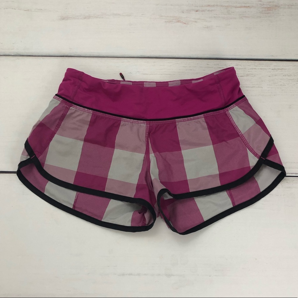 Lululemon running shorts size 2